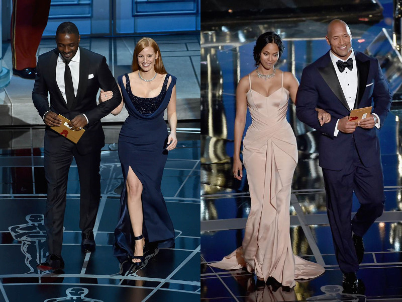 Oscars 2015 Couples